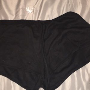 Black shorts, soft